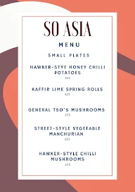 So Asia menu 3