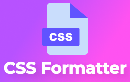 CSS Formatter small promo image