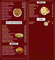 The Heaven's Kitchen menu 1