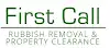 First Call Rubbish Removal & Property Clearance Specialists Logo