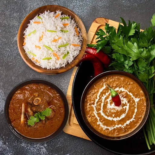 Mutton Rogan Josh And Dal Makhani Meal