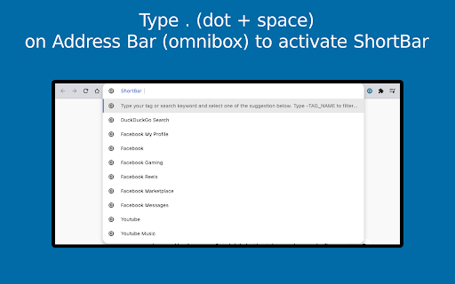 Shortcut on Browser Address Bar Omnibox