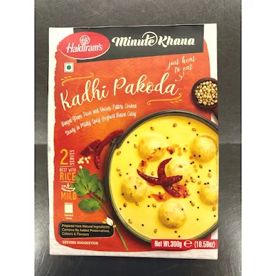 Haldirams Ready To Eat - Kadhi Pakoda With Plain Rice - 375 gm