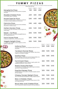 Juno's Pizza menu 2