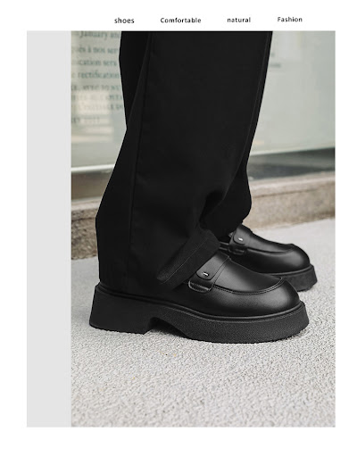 Title 2, Niche High-Grade Casual Mens Thick-soled Briti...