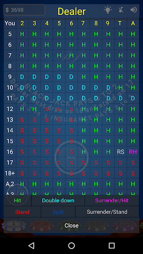 Screenshot Blackjack