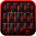 Baixar Modern Black Red Light Keyboard Theme Instalar Mais recente APK Downloader