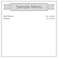 Bagdadi Biryani Center menu 1