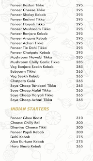 Atithi Veg menu 5