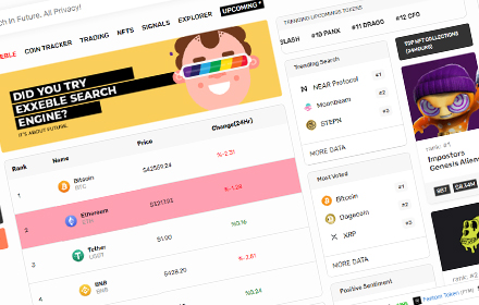 Exxeble - Search In Future - Crypto Tools Preview image 0