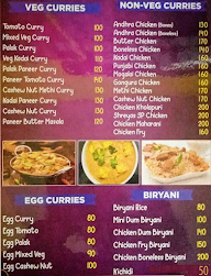 Shreyas Food Hub menu 1