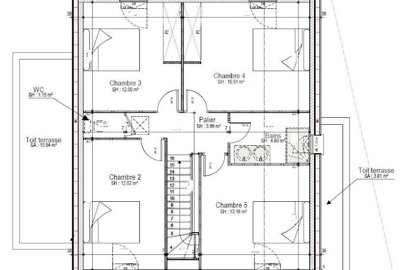  Vente Terrain + Maison - Terrain : 497m² - Maison : 138m² à Neuville-sur-Sarthe (72190) 