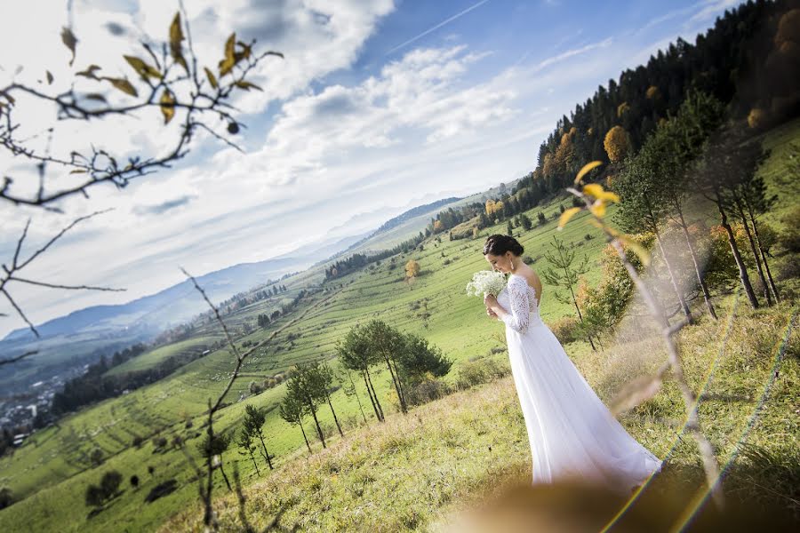 Pulmafotograaf Tomasz Cygnarowicz (tomaszcygnarowi). Foto tehtud 18 oktoober 2017