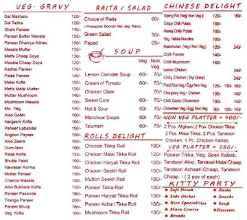 Delicacy Foods menu 