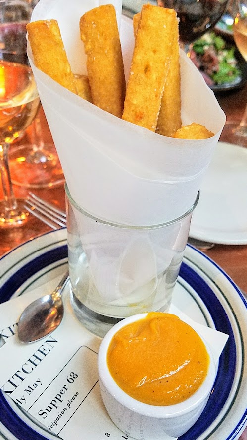 Park Kitchen Chickpea fries with roasted squash ketchup