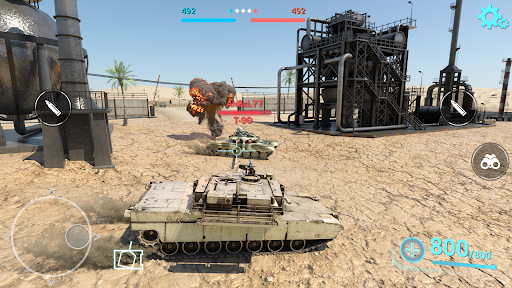 Screenshot Tanks Battlefield: PvP Battle