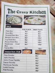 The Crazy Kitchen menu 3