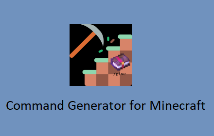 Command Generator for Minecraft™ Preview image 0