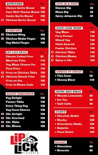 Liplick Pizzeria menu 2