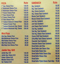 Sainath Snacks Corner menu 1