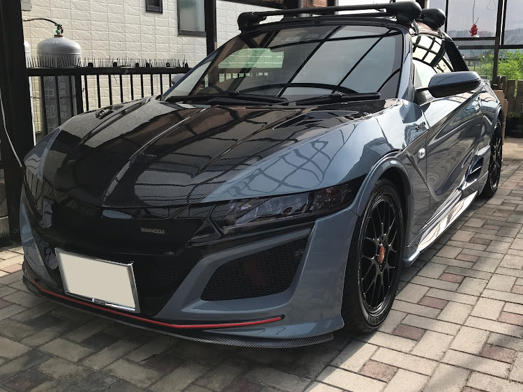 S660の３回目の車検・ディーラー入庫・低そうで低くない少し低い車に関するカスタム事例の投稿画像1枚目