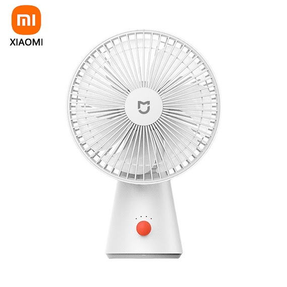 Quạt Để Bàn Xiaomi Tích Điện Rechargeable Mini Fan - Hàng Chính Hãng