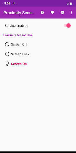 Screenshot Proximity Sensor Screen On Off