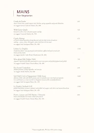 Le Dupleix menu 4