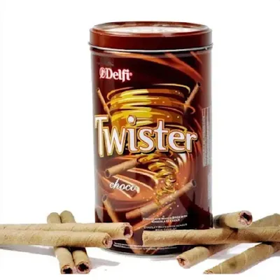 Delfi Twister Chocolate - 320 gm