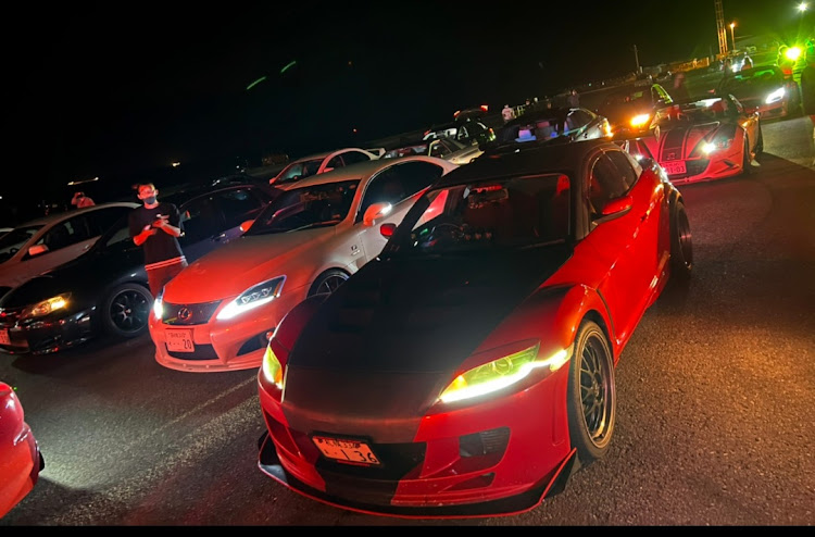 RX-8のスポーツカー好き・ナイトクルーズ・中々民度が高かった・北海道の夏は終わりに関するカスタム事例の投稿画像1枚目