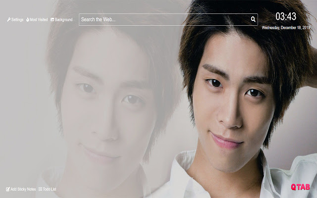 Jonghyun SHINee Wallpaper for New Tab