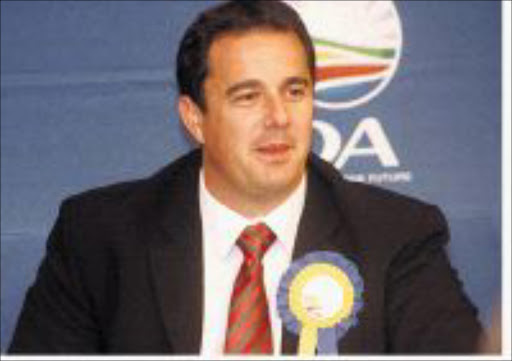 ALTERNATIVE: Councillor John Steenhuisen. 07/04/09. © Unknown.