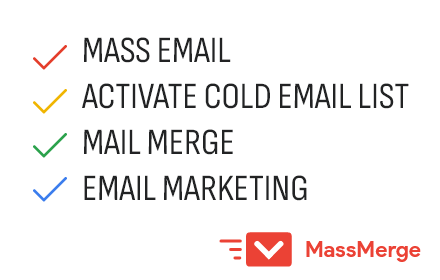 MassMerge: Latest mail merge for Gmail small promo image