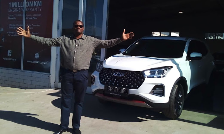 Tunga Mushakwe sales manager of Kelston Chery Komani in the Eastern Cape. Picture: SUPPLIED