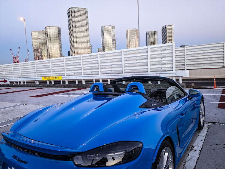 718 スパイダーの辰巳第一PA・大黒PAに関するカスタム事例の投稿画像1枚目