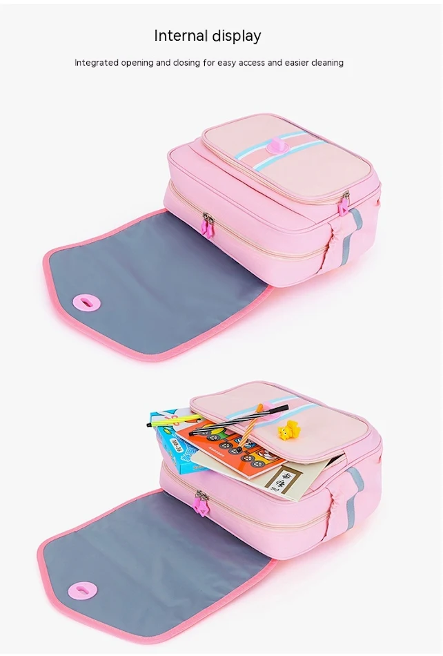 Men's and Women's Lightweight Casual Horizontal Flip Backpack Large Capacity Children's Daypack Perfect Everyday Use