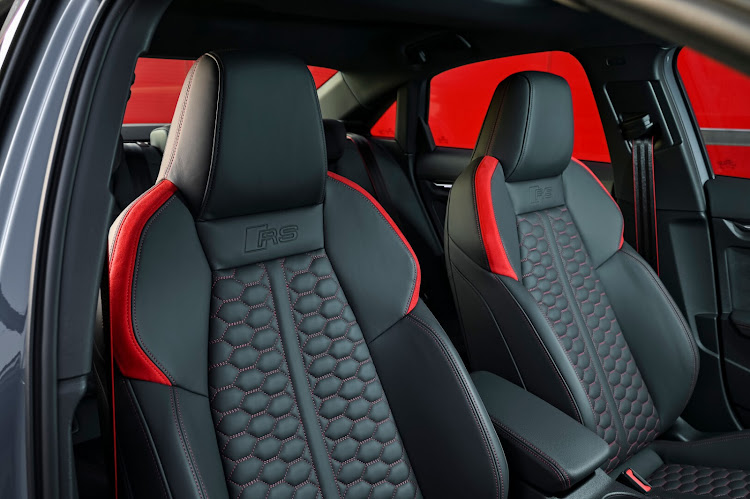 RS Sport seats will keep your body in check through tight corners.