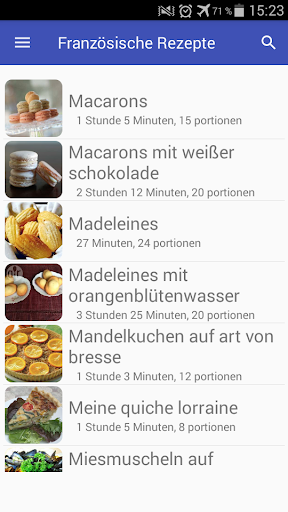 Französische rezepte app kostenlos offline