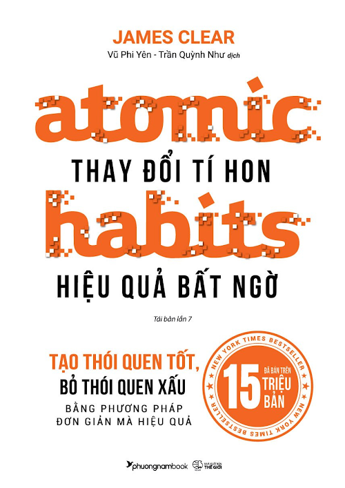 Fahasa - Atomic Habits - Thay Đổi Tí Hon Hiệu Quả Bất Ngờ (Tái Bản 2023)