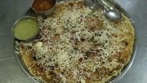 Onion Tomato Cheese Uttapam