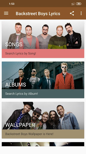 Backstreet Boys Music & Lyrics APK for Android Download