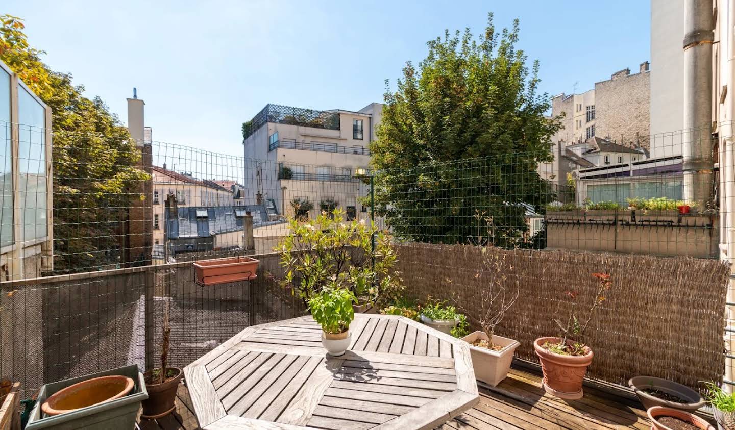 Appartement avec terrasse Paris 19ème