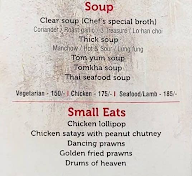 Chung Wah Restaurant menu 1