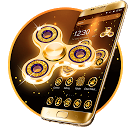 Download Golden Fidget Spinner Theme Install Latest APK downloader