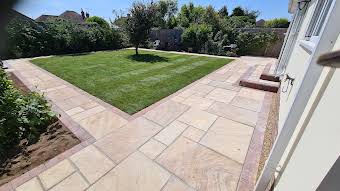 Indian sandstone patios  album cover