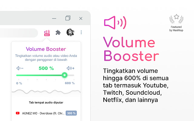 Volume Booster - tingkatkan volume