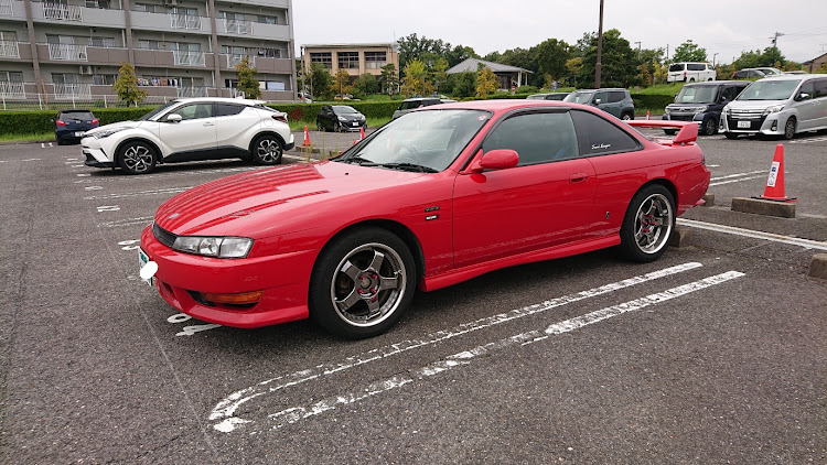 レッドゾーンさんが投稿したS14シルビア後期・SSR・フォロワーさんに感謝・ローガン・うなぎに関するカスタム事例の投稿画像1枚目