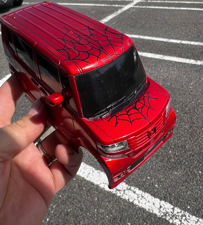 NボックスカスタムのSea-side K-car meeting・いつもイイネ&コメントありがとうございます🙇‍♂️・SPIDER-MANに関するカスタム事例の投稿画像6枚目