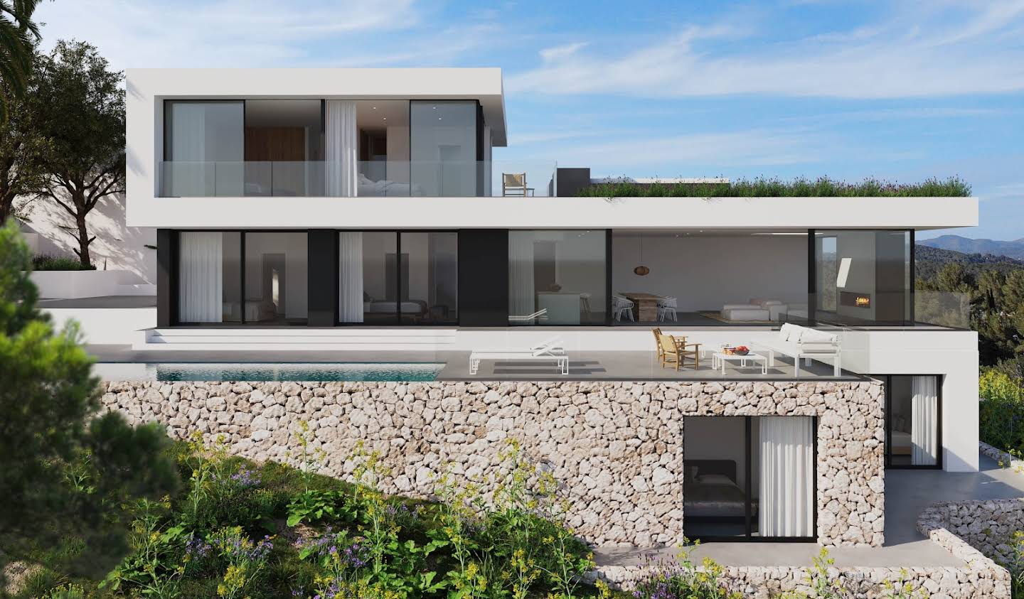 House with pool and terrace Ibiza