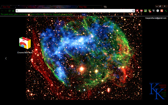 W49B Nebula Theme chrome extension